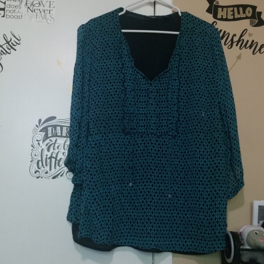 Blue blouse